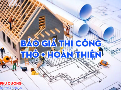 Báo giá thi công Biệt thự – phần Thô và Hoàn thiện