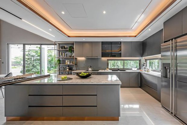 Biệt thự hơn 300m2, tốn gần 8 tỷ với thiết kế sang trọng, view có hồ có vườn thoáng mát - Ảnh 5.