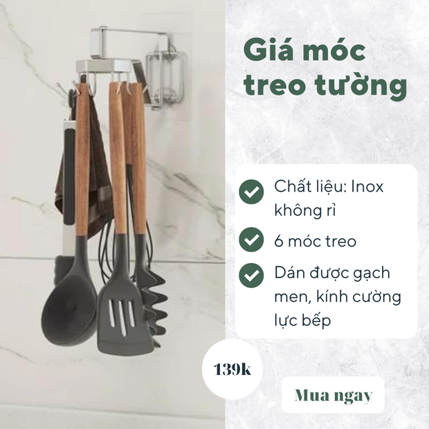 7 món đồ dùng giúp phòng bếp gọn gàng với giá chỉ từ 139 nghìn đồng - Ảnh 10.