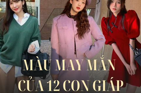 Màu sắc may mắn năm 2023 của 12 con giáp giúp khai thông tài vận, phú quý nhân đôi