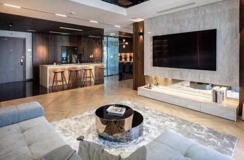 Căn hộ 160m² với 3 phòng ngủ theo phong cách luxury hết chi phí 3 tỷ của cặp vợ chồng ở Hà Nội