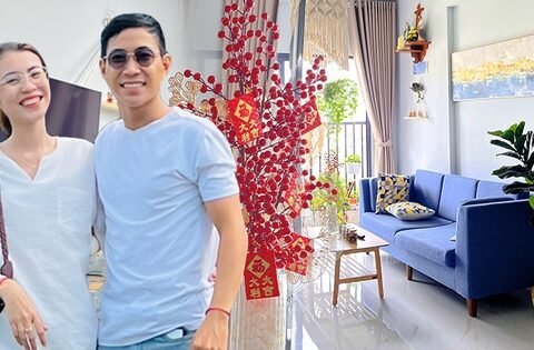 Thuê căn hộ trống, chi 80 triệu tân trang