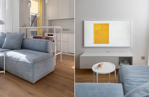 Không gian “ngọt như kẹo” bên trong căn hộ 32m2