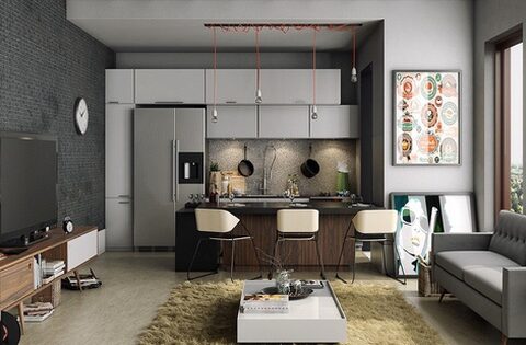 Thiết kế và bố trí nội thất cho nhà cấp 4 rộng 40m2