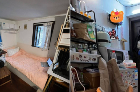 Bên trong căn hộ 8m2 ở Thượng Hải của cô gái độc thân: không gian siêu chật chội, chỉ nhìn cũng thấy khó thở