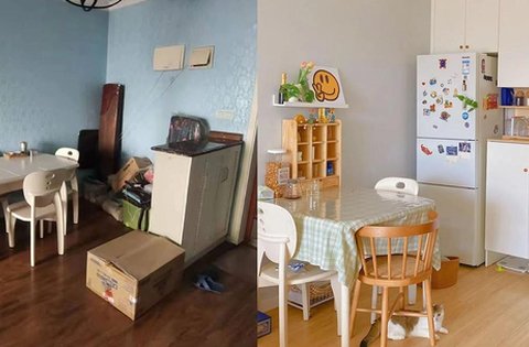 Cô gái biến căn hộ cũ thành không gian xịn xò, thế này mới đáng sống