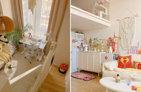Căn hộ 23m2 của cô gái độc thân ”đốn tim” người xem vì quá đỗi gọn gàng, xinh xắn