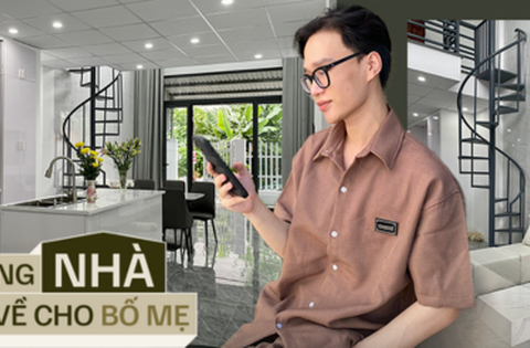 Chàng trai 22 tuổi liều vay 300 triệu để cải tạo ngôi nhà cấp 4 cho mẹ, thành quả ai nhìn cũng khen