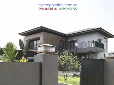 Căn biệt thự đồng quê vô cùng ấn tượng