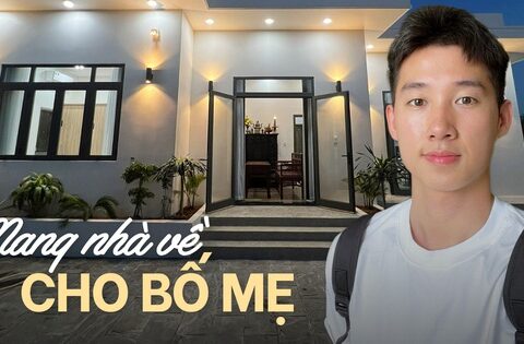 Mong muốn bố mẹ đầy đủ hơn, chàng trai 28 tuổi chi 1 tỷ cải tạo nhà cấp 4