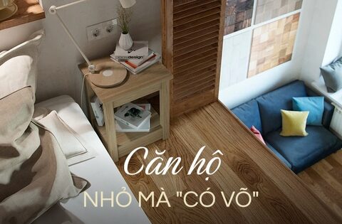 Chỉ một căn hộ nhỏ 15m² có gác lửng xinh xinh thế này cũng đủ làm bạn thích mê