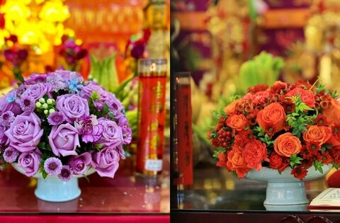 4 lý do bát hoa ngày càng được ưa chuộng hơn bình hoa trên bàn thờ gia tiên